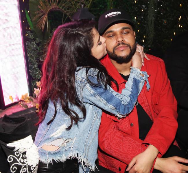 Selena Gomez Plants a Huge Kiss on The Weeknd Before Leaving Paris