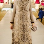 Bridal Hijab Designs 2015