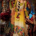 Latest Bridal Mehndi Dresses For Girls