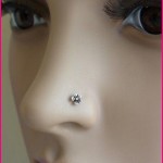 Small Stone Nose Pin Design