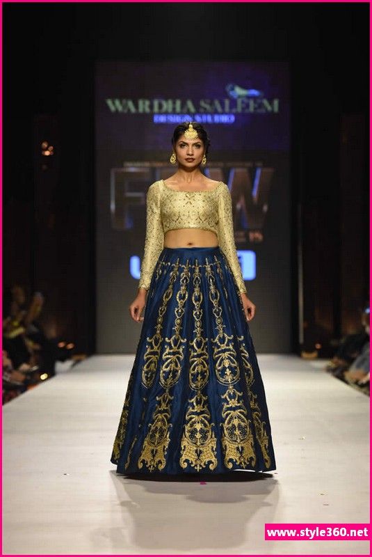 Wardha Saleem Bridal Dresses 2015-16 FPW15
