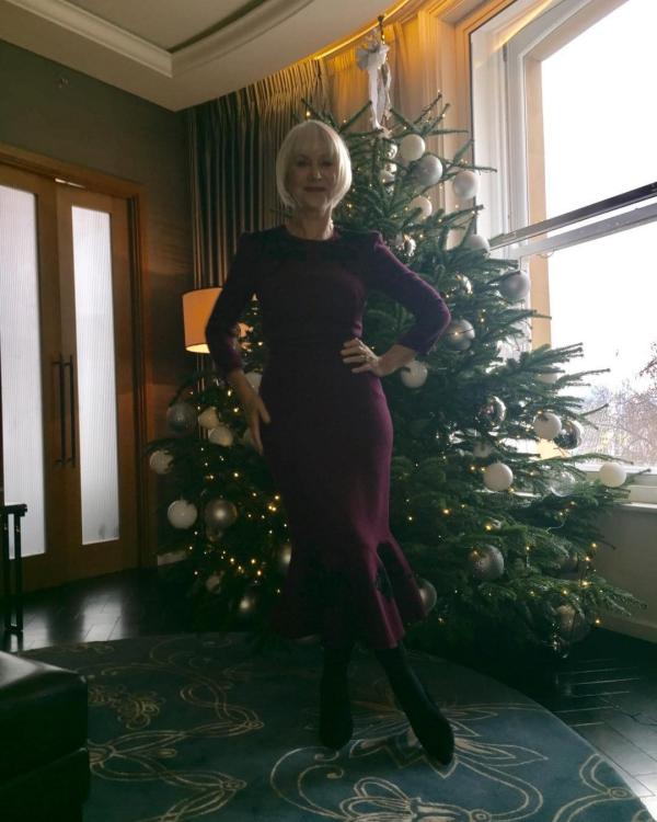 Helen Mirren Glamorous Selfies On Instagram