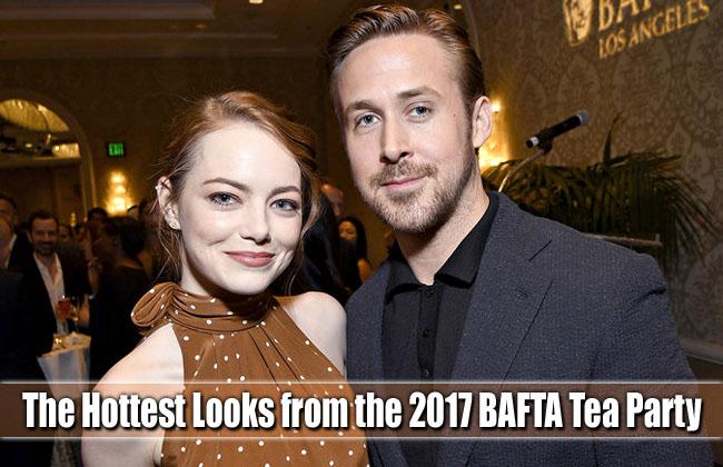AMY ADAMS Hottest Looks from 2017 BAFTA Tea Party