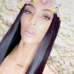 Kim Kardashian receives a flower wall from Kanye West on Valentines Day