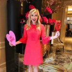 Reese Witherspoon Celebrating Valentines Day