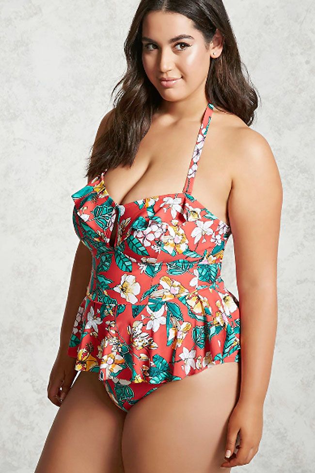 Forever 21 New Plus Swim Collection For Summer