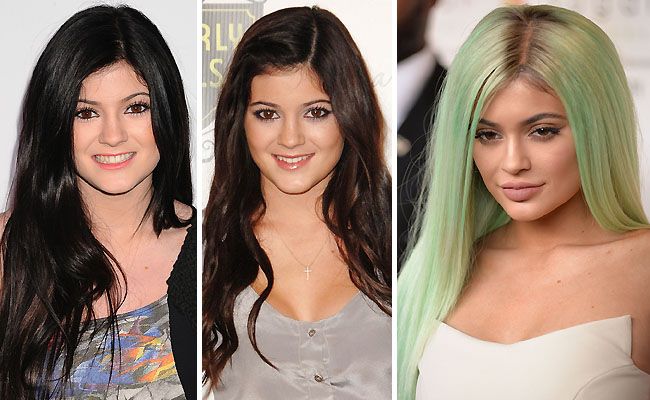 Kylie Jenner Beauty Evolution Pics