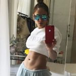 Jennifer Lopez Sexy Mirror Selfie