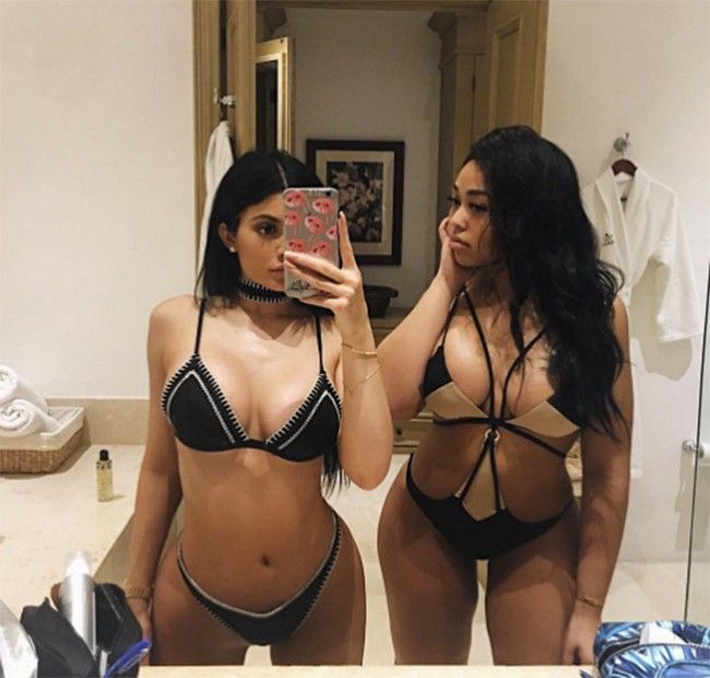 Kylie Jenner Sexy Mirror Selfie