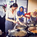 Meghan Duchess of Sussex in the Hubb Community Kitchen at the Al Manaar Muslim Cultural Heritage Centre, London, UK – Sep 2018