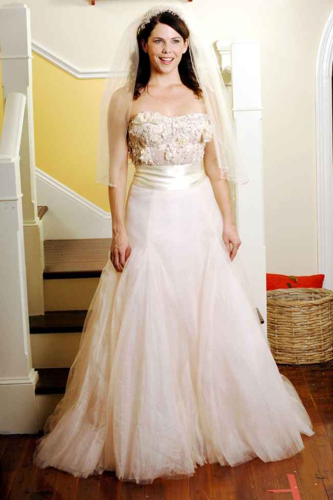 Lorelei Gilmore Best TV Wedding Dress