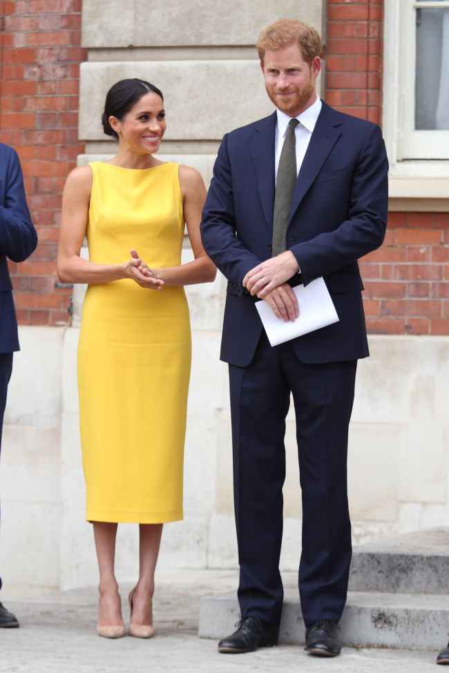 Meghan’s Bright Sheath for Iconic Royal Styles