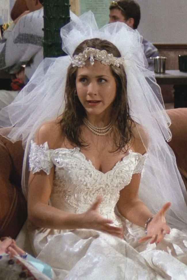 Rachel Green Best TV Wedding Dress