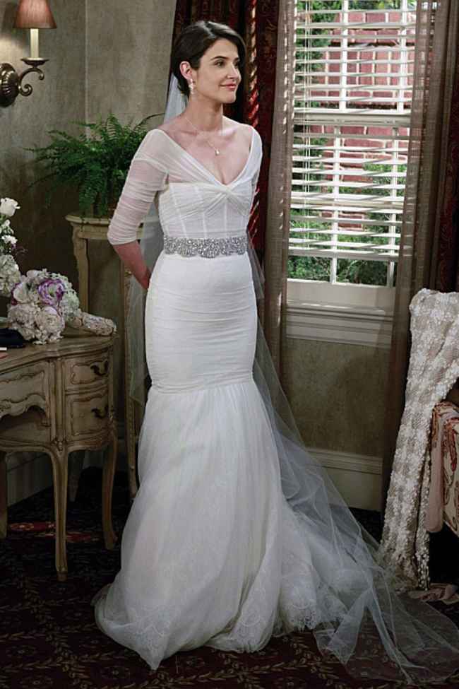 Robin Scherbatsky Best TV Wedding Dress