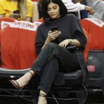 High Heels to Glam up Sweatpants at Basketbaal Game